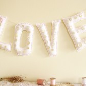 Love Sign Filled with Polyfil