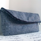 Black white houndstooth