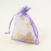 lilac butterfly favor bag