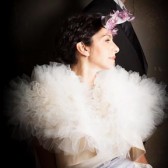 Wedding Shrug in Tulle and Satin