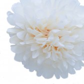 5 inch Ivory Mini Tissue Paper Pom Poms DIY Kit (Set of 8)