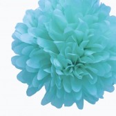 5 Inch Tiffany Blue Mini Tissue Poms