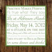 Printable Rehearsal Dinner Invitation