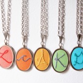 Personalized Bridesmaids Initial necklace