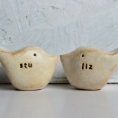 Wedding cake topper...Custom Names ... Love birds