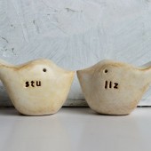Wedding cake topper...Custom Names ... Love birds