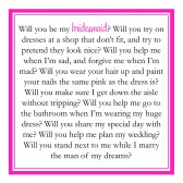 Will You Be My Bridesmaid Card