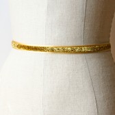 Glittery Gold Sash