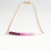Pink Ombre Necklace