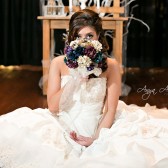 Handmade paper flower bouquet - photo by  http://www.AnyaAlbonetti.com/