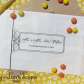 Formal Wedding Candy Bags