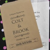 Personalized Candy Buffet Bags