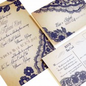 Elegant Lace Invitation sets