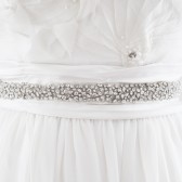 Chole - Rhinestone Beaded Bridal Sash, Wedding Belt