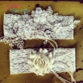 The "Clara" Lace Garter Set