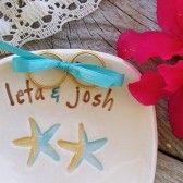 Destination Wedding Ring Bearer Bowl