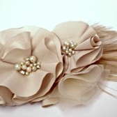 Champagne Bridal Sash
