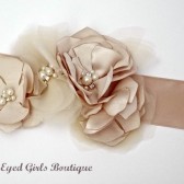 Champagne Bridal Sash
