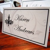 Chandelovely Escort/Place Cards