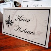 Chandelovely Escort/Place Cards