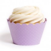 Lavender Cupcake Wrappers (Set of 12)