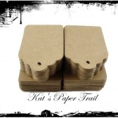 Blank Kraft Wedding Favor Tags