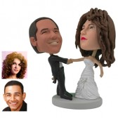 Personalized Cake Topper - Ballroom Dance