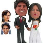 Personalized Cake Topper -  Beautiful Couple