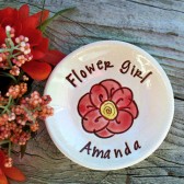 Flower Girl Keepsake Dish