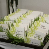 Chartreuse Green Place Cards