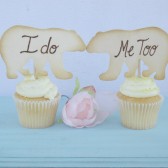 I Do Me Too Bear Cake Topper