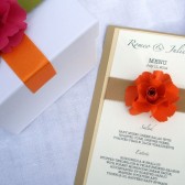 Paper Rose Menu