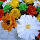 Paper Bouquet - Orange & Yellow