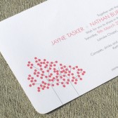 Wedding Invitation Aspen Tree