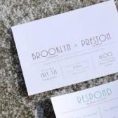 Brooklyn Wedding Invitation