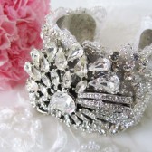 Rhinestone Bridal Cuff