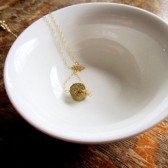 Gold Druzy Necklace