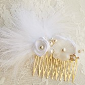Bridal Hair Comb by FancieStrands