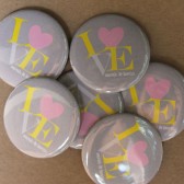 Personalized Wedding Favor Buttons