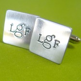 Monogram Cuff Links