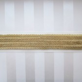 gold chevron / herringbone sash