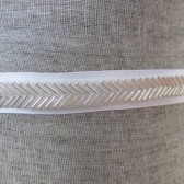 Skinny chevron beaded sash