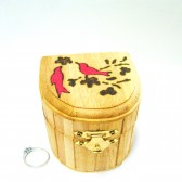 Rustic Wedding Ring Box