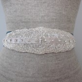 art deco gatsby sash