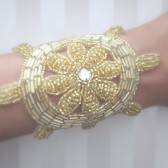 beaded nautical bracelet