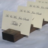 Ivory Linen Place Cards