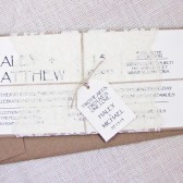 Vintage Lace Wedding invitation