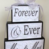 Forever and Ever Mr & Mrs Centerpiece