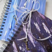 Handpainted Guest Book