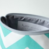 Cosmetic Bag with Personalized Message
